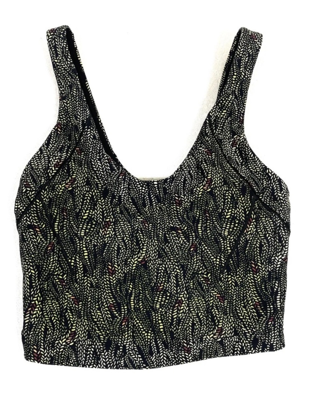CALIA Inspire Womens XS Scoop Neck Tank Top Serpent Print Black NWT